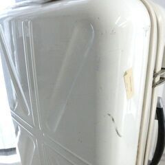 📢値下げ❗トラベルケース キャリーケース ホワイト？オフホワイト？の画像