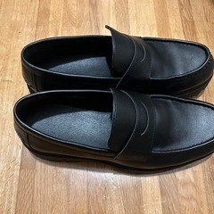 【美品】GU コイン
ローファー 黒 本革の画像