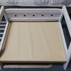 ペット用木製ベッド★しっかり重厚感素材