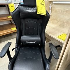 ジモティ来店特価!!　ゲーミングチェア　GTRacing　ブラッ...