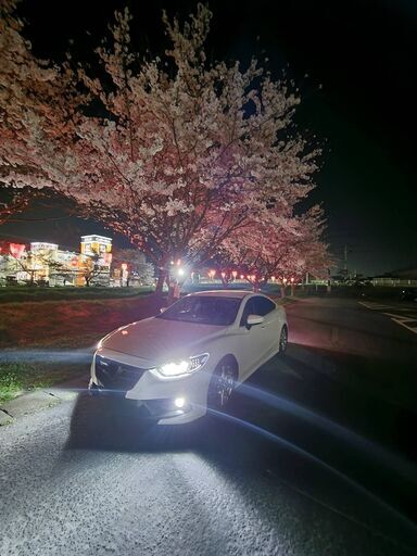 マツダ　アテンザ　２０１４年までの前期型　社外ヘッドライト　ＨＩＤバルブセット付