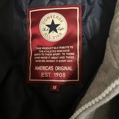 converseアウターM sizeの画像