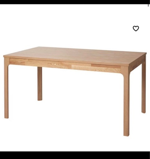 IKEA ダイニングテーブル(KOFSTAコフスタ オーク150×90)