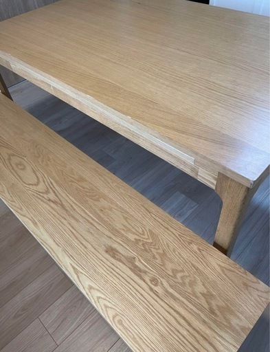 IKEA ダイニングテーブル(KOFSTAコフスタ オーク150×90)