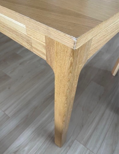 IKEA ダイニングテーブル(KOFSTAコフスタ オーク150×90)