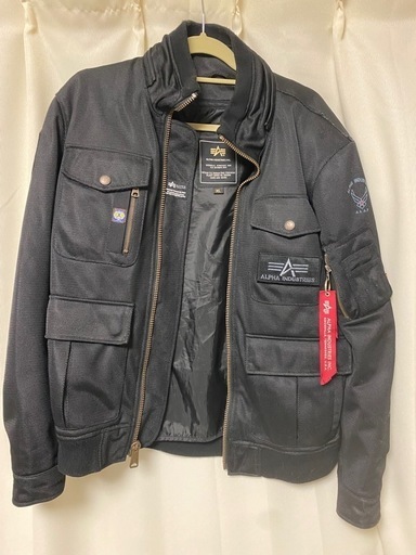 購入者決定　
ALPHA INDUSTRIES バイクジャケットXL