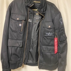 購入者決定　
ALPHA INDUSTRIES バイクジャケットXL