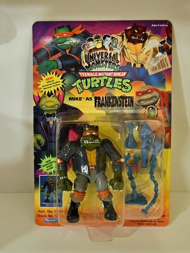 ●未開封(^^♪●タカラ ミュータント タートルズ モンスターミケランジェロ● MUTANT TURTLES　MIKE AS FRANKENSTEIN●ユニバーサル