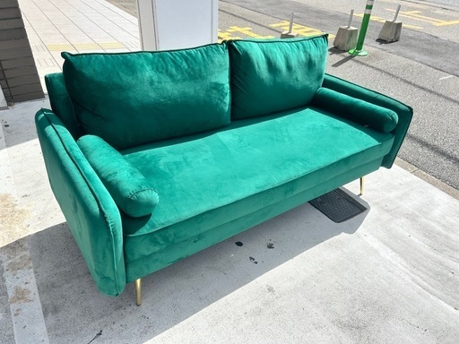 modway グラムスタイル　reviveベルベット三人掛けソファ