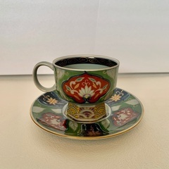 有田焼　崋山　カップandソーサー　4客の画像