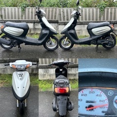 ⭐️希少！SA12J型ジョグ快速2スト⭐️バッテリー・プラグ・グリップなど新品交換で快調⭐️50cc原付スクーター⭐️の画像