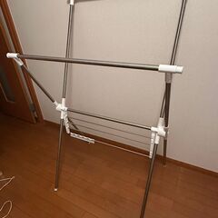 ニトリ ステンレスX型物干しの画像