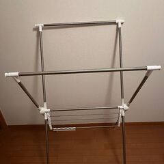 ニトリ ステンレスX型物干しの画像