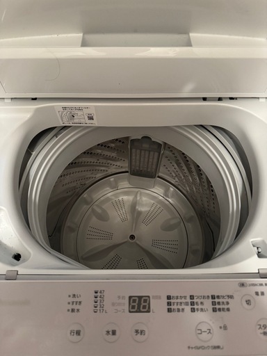 パナソニック洗濯機　ほぼ新品　2024年製造6月購入品