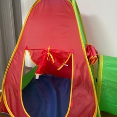 【美品】子供用　室内
テント　おもちゃ　ボール付き　室内の画像