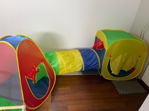 【美品】子供用　室内\nテント　おもちゃ　ボール付き　室内