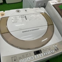 ご来店時、ガン×2お値引き‼️SHARP(シャープ) 2016年製 7.0kg 洗濯機?