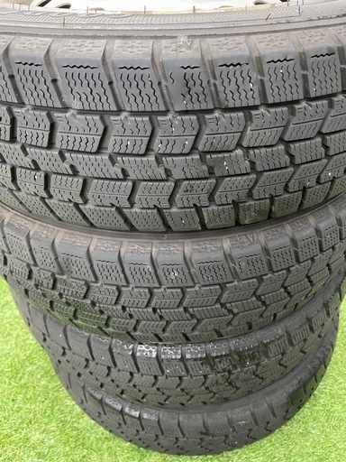 【売約済
】中古スチール付スタッドレスタイヤ売ります グッドイヤー　アイスナビ7 　155/65R14 75Q 