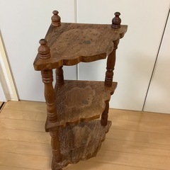 木製コーナーラック