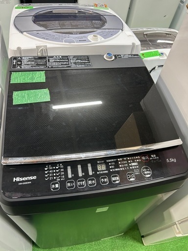 ご来店時、ガン×2お値引き‼️Hisense(ハイセンス) 2018年製 5.5kg 洗濯機