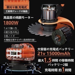 電動芝刈り機＋1500円のローラー付き★の画像