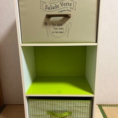 カラーボックス＆収納ボックス(×２)