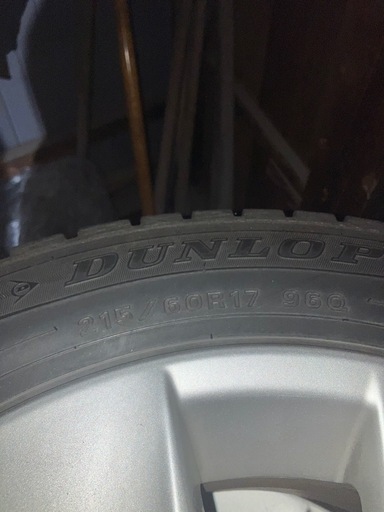 215/60R17 スタッドレス　アルファード　4本  