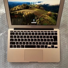 パソコン ノートパソコン　MacBook Air 11インチ　⑥の画像