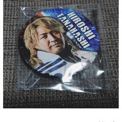 【棚橋弘至】HIROSHI TANAHASHI 缶バッジ