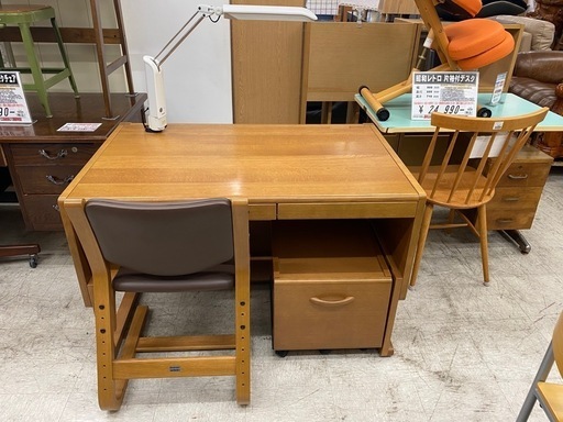 【愛品館 江戸川店 デスク】karimoku （カリモク ）コラボ デスク＆チェア ID：154-051120-007