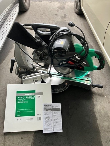 スライド丸のこ【使用1回、替え刃1枚】