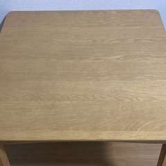 【値下がりしました！】【ニトリ】ダイニングテーブル(75×75cm)＆椅子2脚のダイニングセットの画像