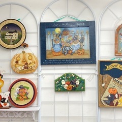 トールペイント　ハロウィンワークショップ