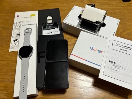 その他 GALAXY Zflip4 watch4