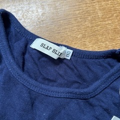 SLAPSLIP青の薄手長袖カットソー　110の画像