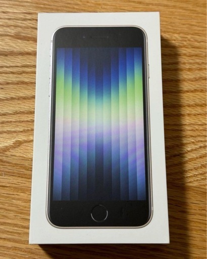 【新品未使用品】　iPhone SE 第3世代　128GB