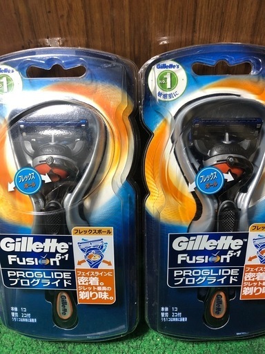 未使用 ジレット5枚刃2個セット