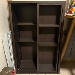 可動式カラーボックスの画像