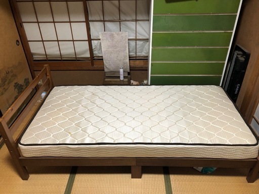 シングルベット　フレームのみ