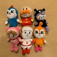 アンパンマンぬいぐるみ6点セット