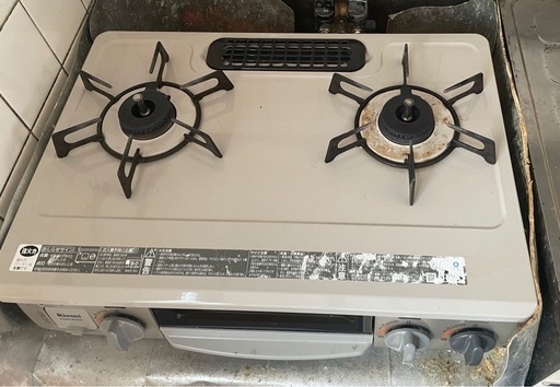 【10/12まで掲載予定お値下げ可】プロパンガス用　ガスコンロ2口