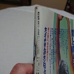1991年　平成3年　4月27日　週刊新潮　雑誌　当時物　松方弘樹　の画像