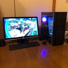 ゲーミングパソコンフルセット/GTX1650/Core i5-7...