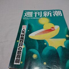 2001年　平成13年　8月16･23日　週刊新潮　雑誌　当時物　夏の上高地　田中眞紀子　水谷妃里　小泉首相　金正日　宮沢りえ　小谷真生子　長島引退　　の画像