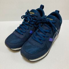 【美品】PERSON'S JEANS レディーススニーカー ネイビー