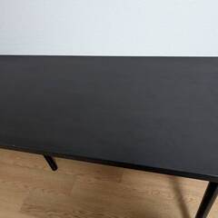 家具テーブル IKEA リンモン ロングオフィスデスク 200×60の画像