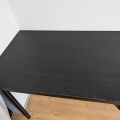 家具テーブル IKEA リンモン ロングオフィスデスク 200×60の画像