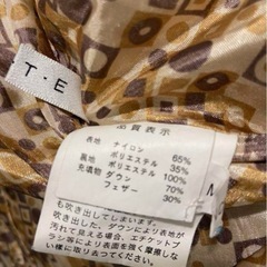 値下げしました　ロングダウンコート　Lサイズの画像