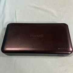 Maxell モバイルバッテリー 黒