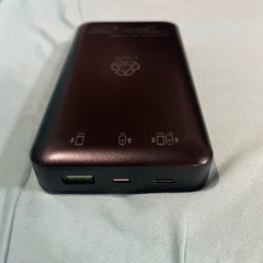 Maxell モバイルバッテリー 黒の画像